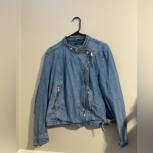 -RALPH LAUREN blue denim jacket 
-Size 20w